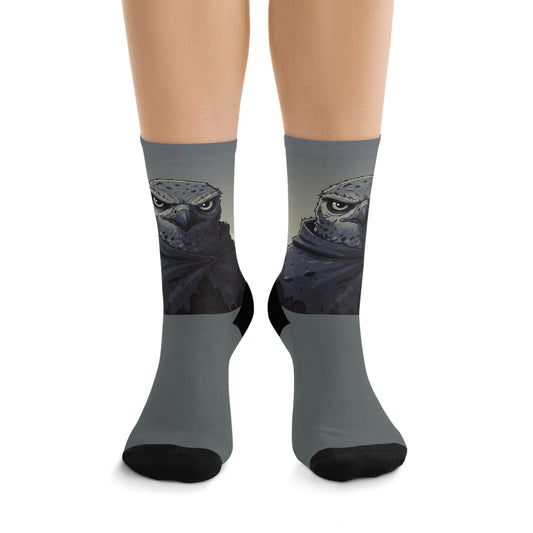 Agent Quacks Series Recycled Poly Socks - Talon Design