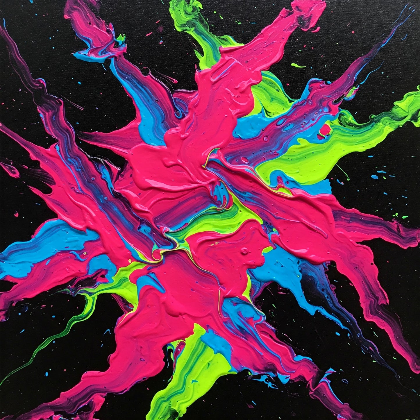 Acrylic Abstract pack of 20