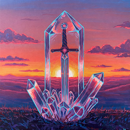 Crystal sword Collection of 100