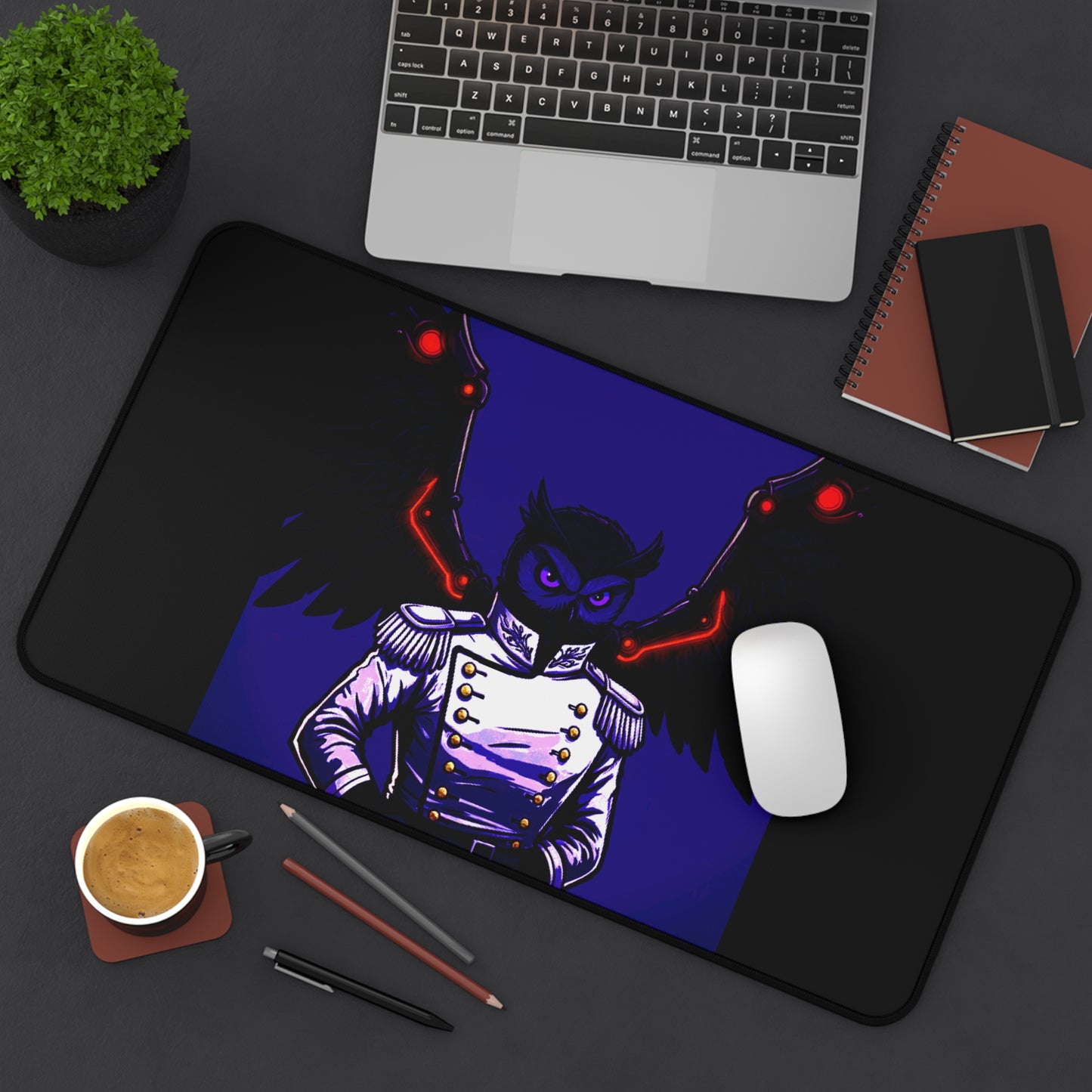 Agent Quacks Series Desk Mat - General Onyx Design