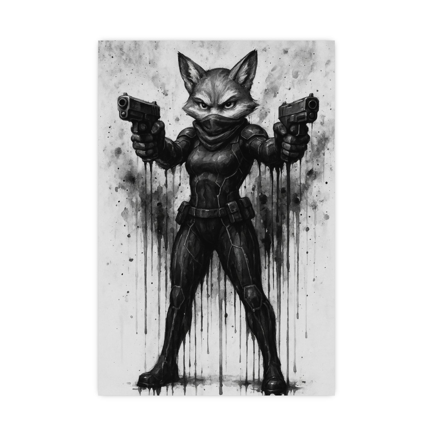 Agent Quacks – Vixx: Silent Strike | Premium Matte Art Print