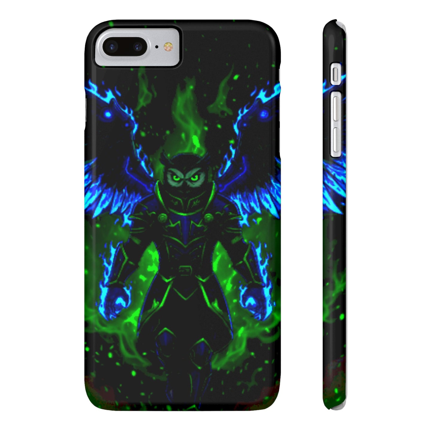 Halloween Agent Quacks Series Slim Phone Cases - Fiery General Onyx Design