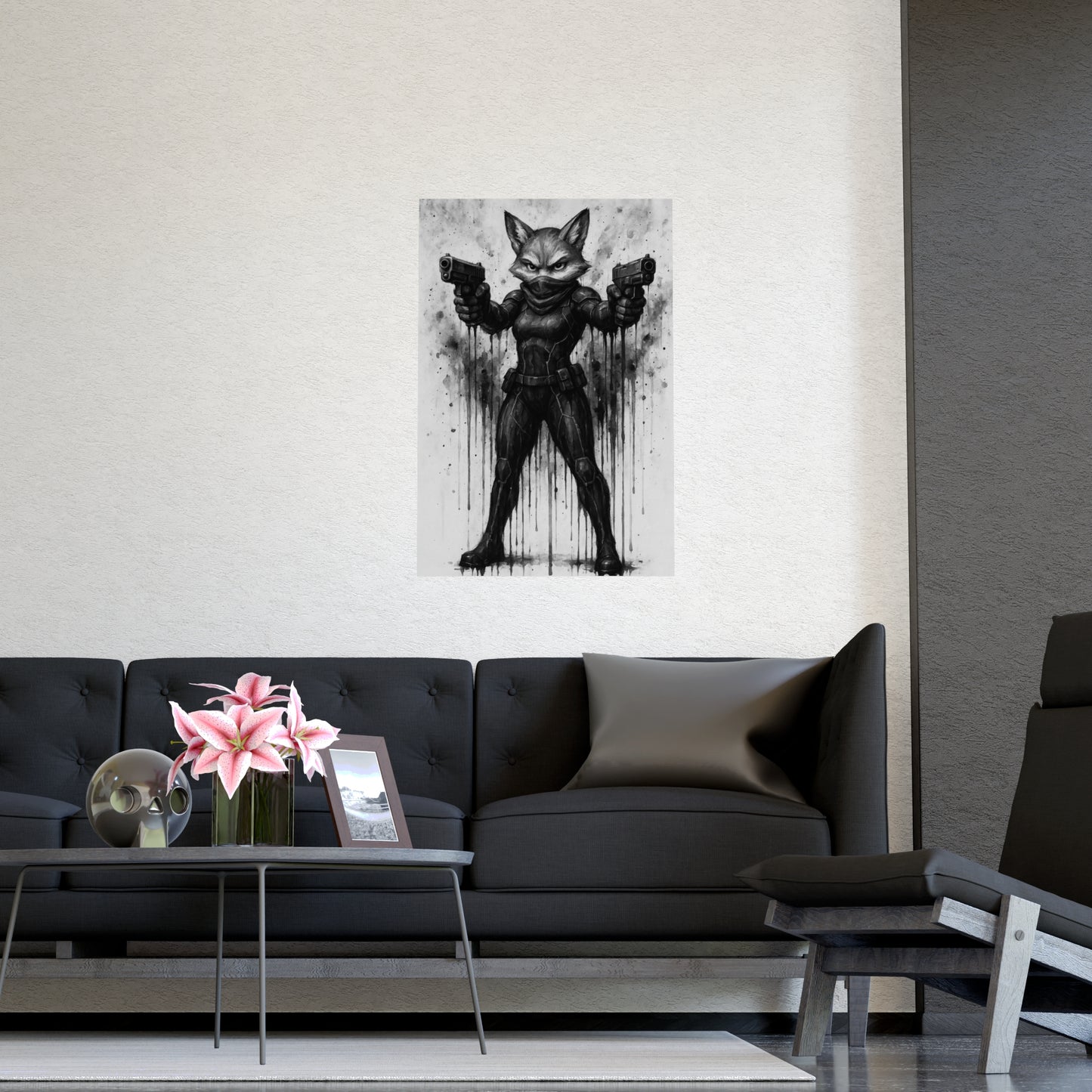 Agent Quacks – Vixx: Silent Strike | Premium Matte Art Print