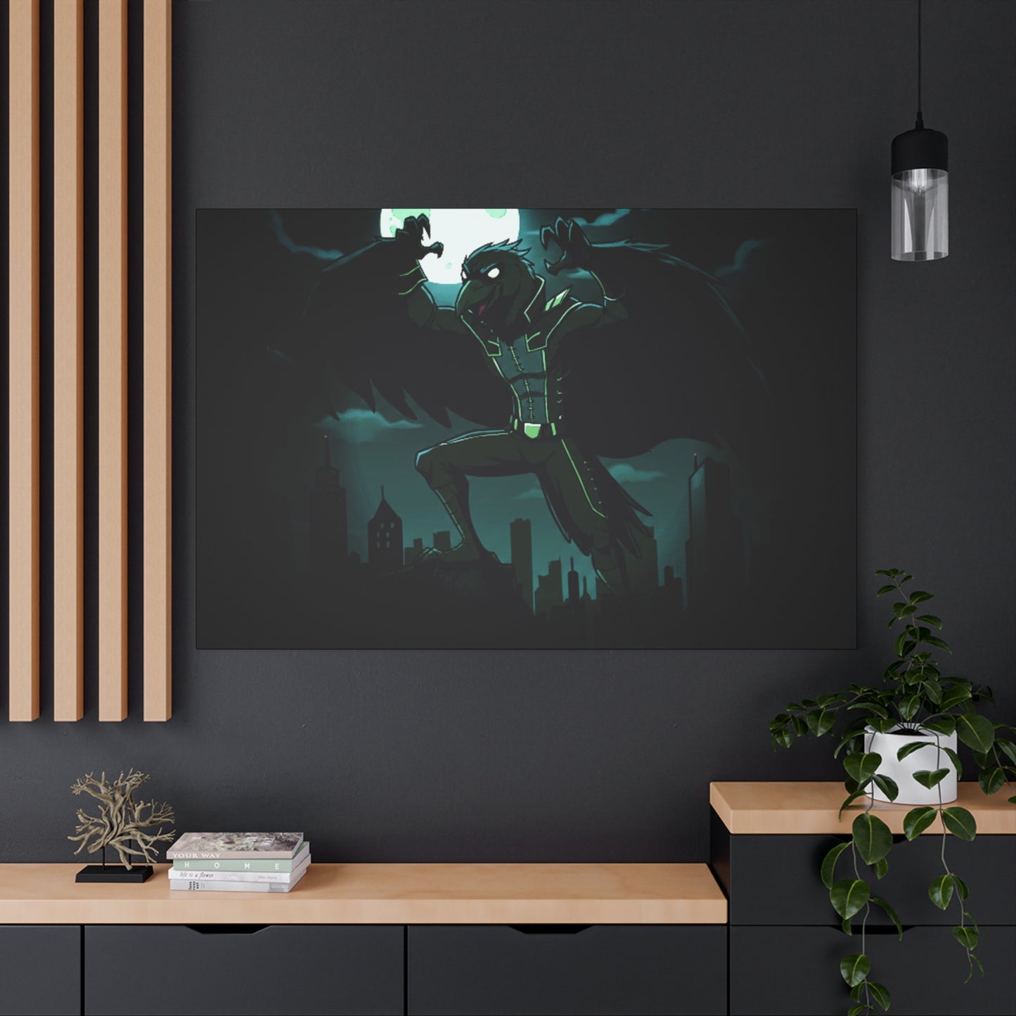 Agent Quacks Series Matte Canvas, Stretched, 1.25" - Nightclaw Design