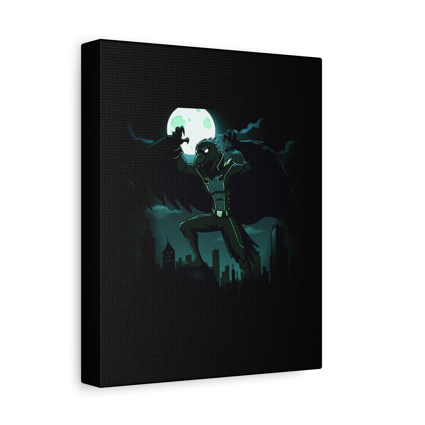 Agent Quacks Series Matte Canvas, Stretched, 1.25" - Nightclaw Design