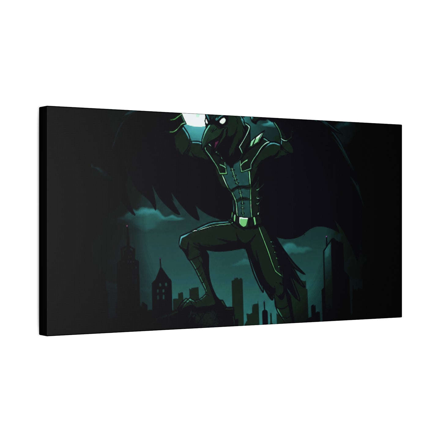 Agent Quacks Series Matte Canvas, Stretched, 1.25" - Nightclaw Design