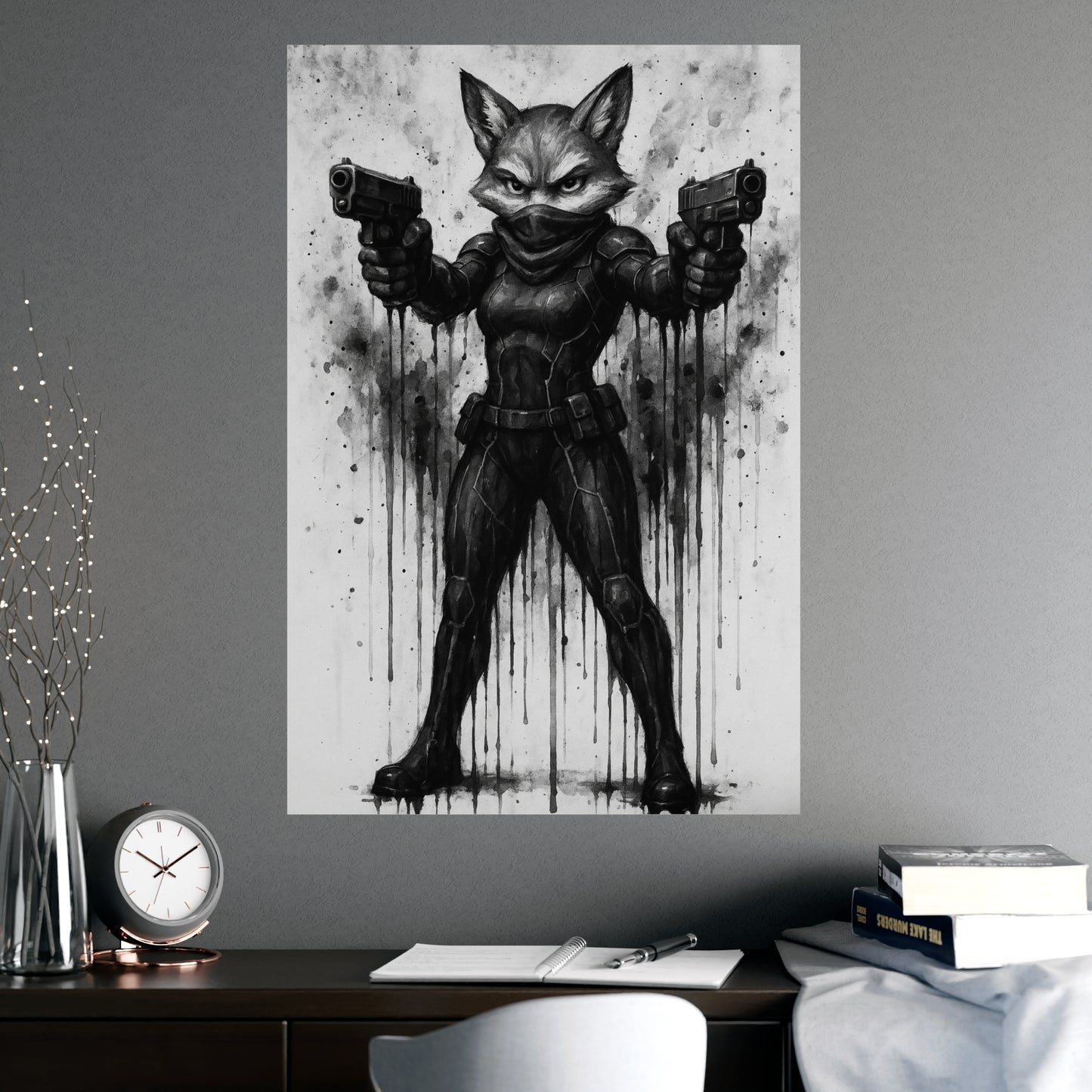 Agent Quacks – Vixx: Silent Strike | Premium Matte Art Print