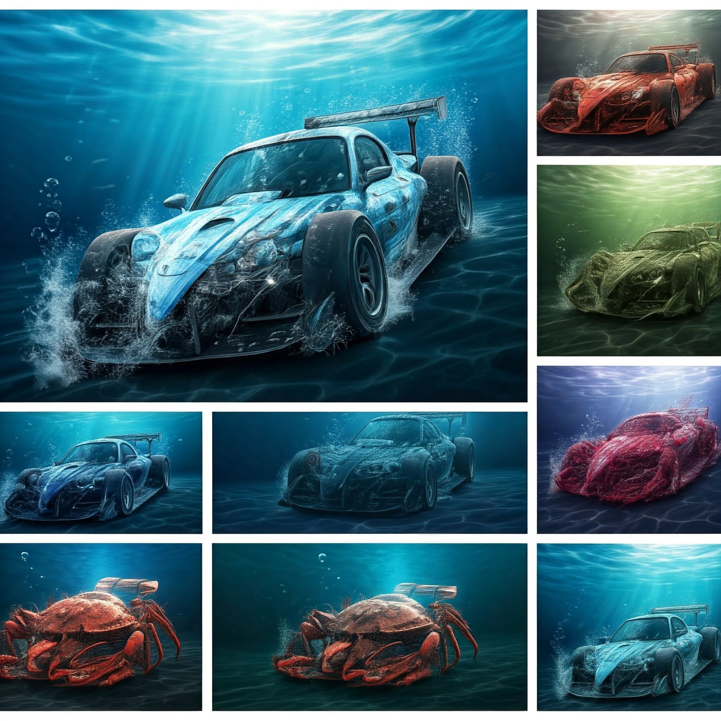 Race Car Art Collection 94 Image Bundle