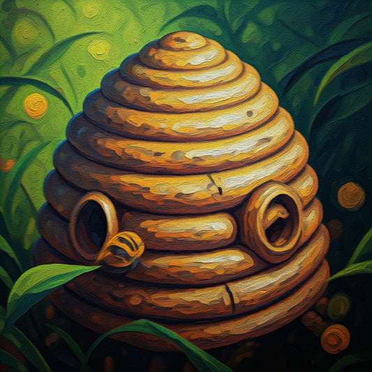 Nature Beehive Painting