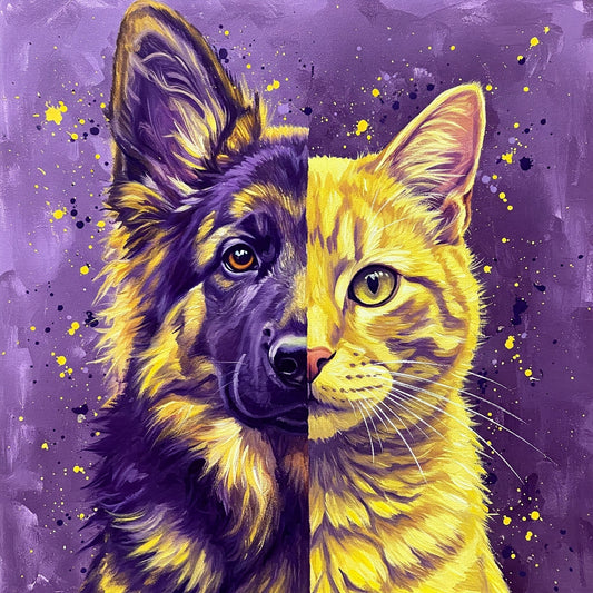 Dog and cat