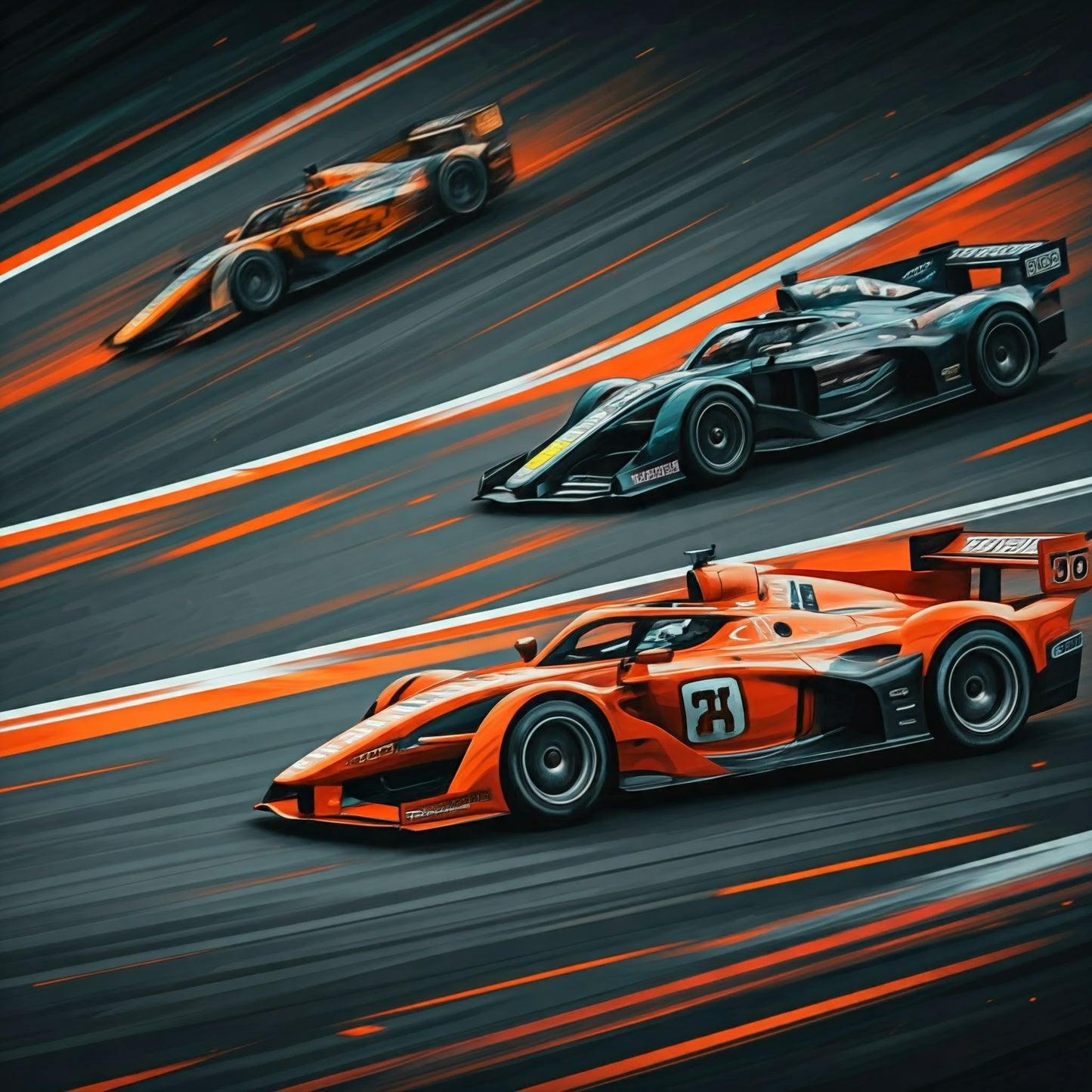 Race Car Art Collection 94 Image Bundle