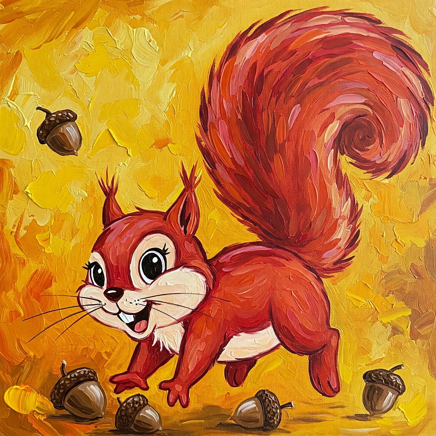 Cartoon Squirrel Collection of 100