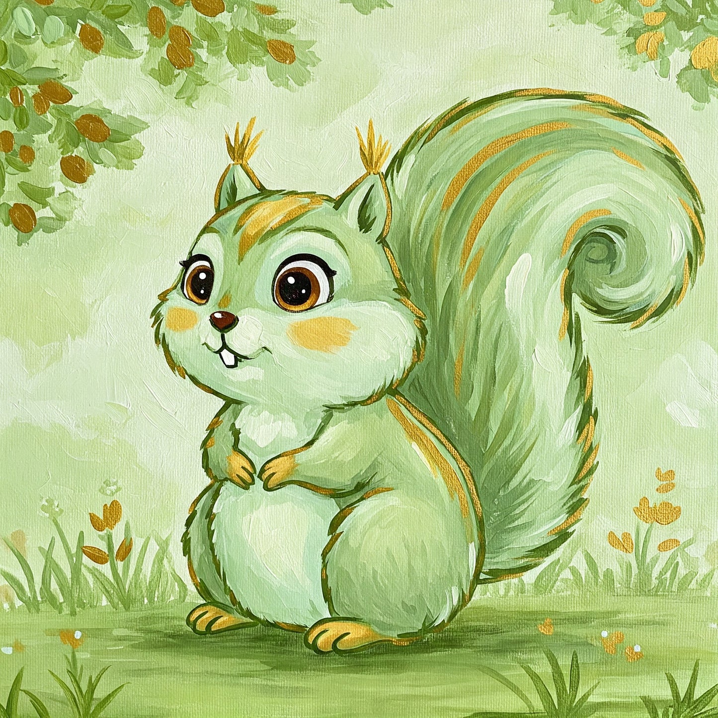 Cartoon Squirrel Collection of 100