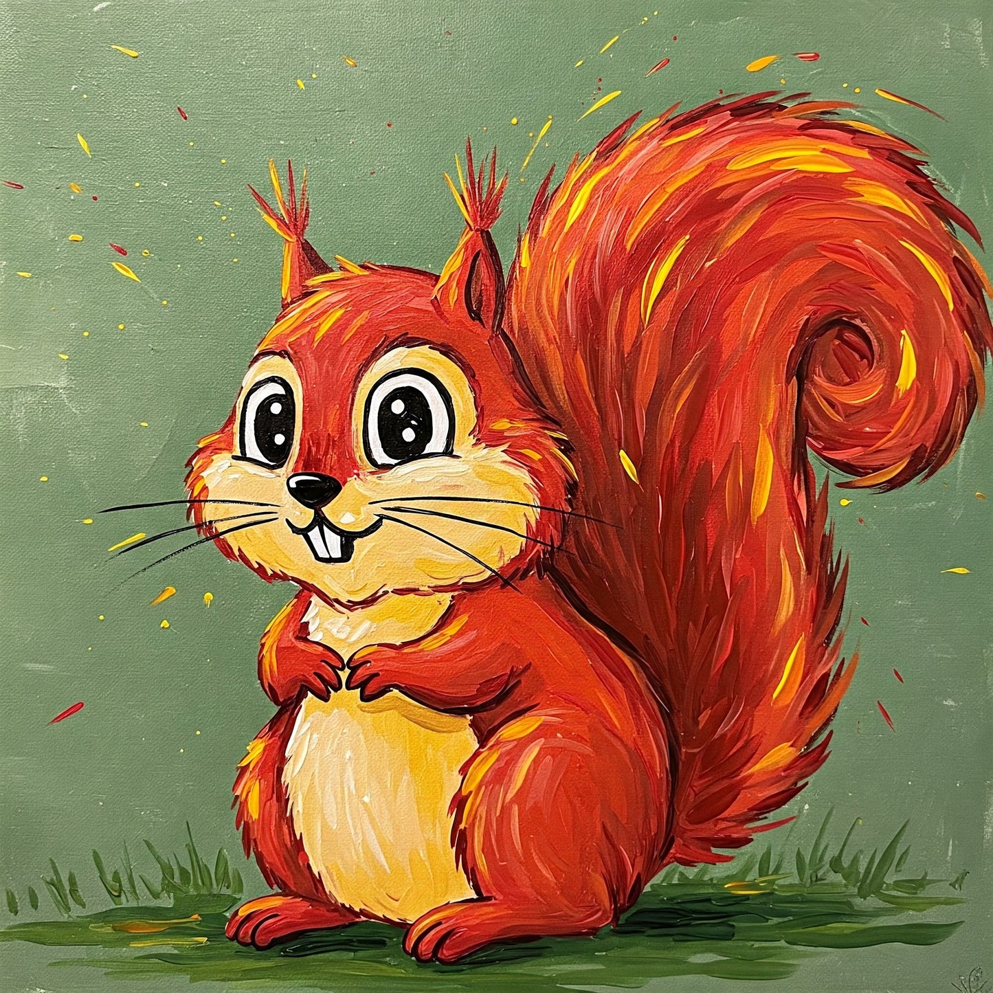 Cartoon Squirrel Collection of 100