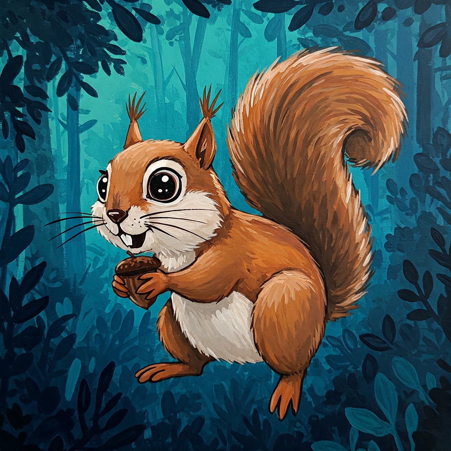 Cartoon Squirrel Collection of 100