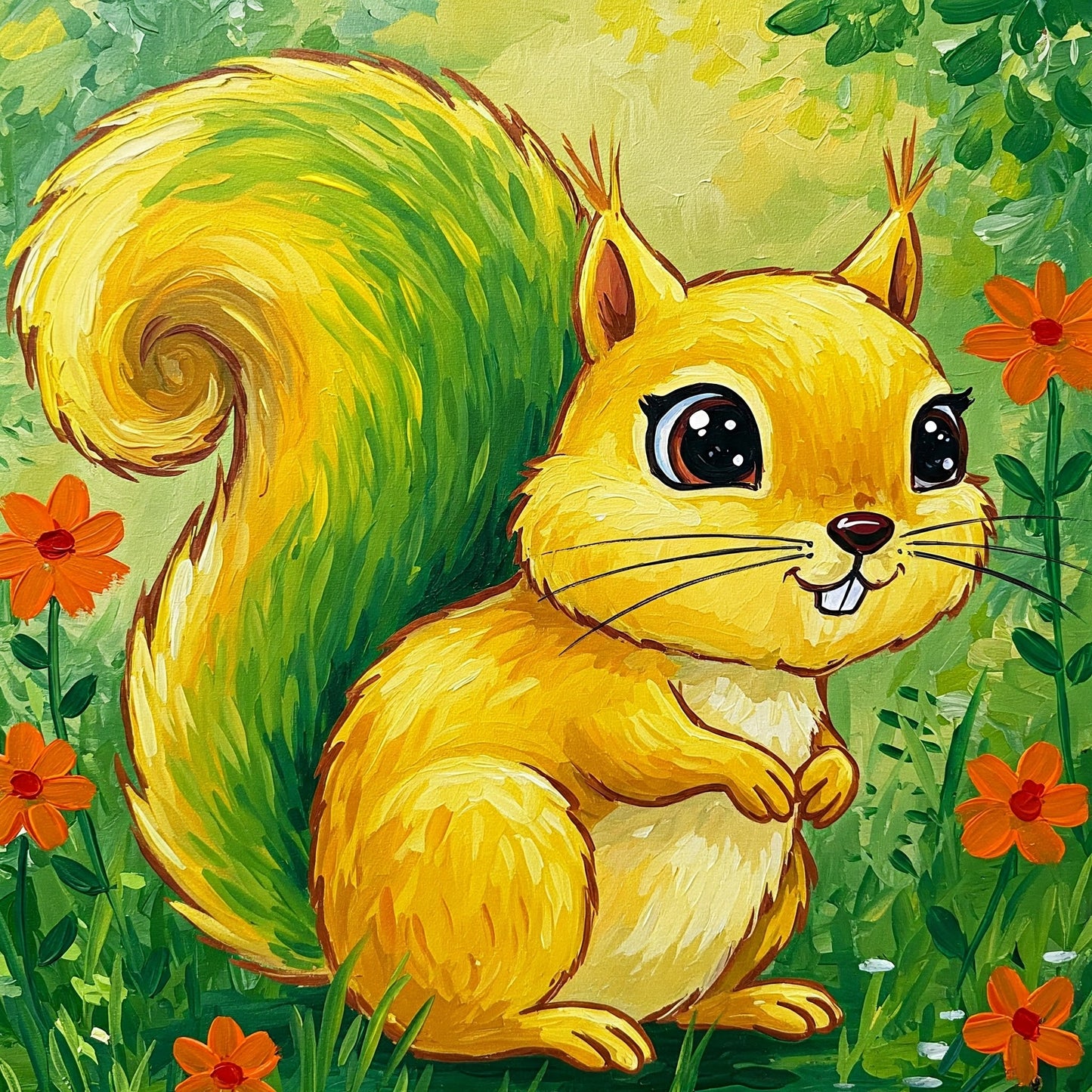 Cartoon Squirrel Collection of 100