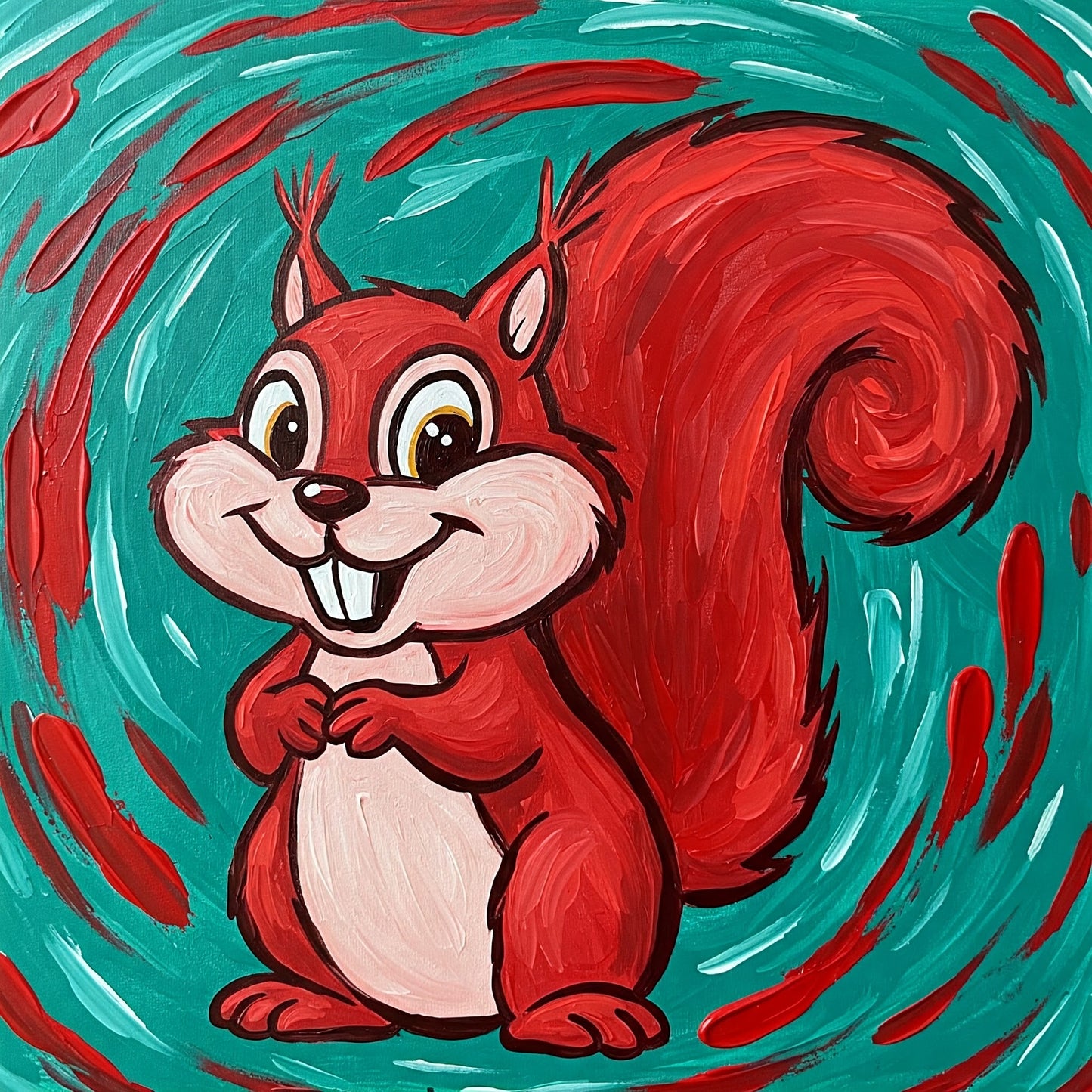 Cartoon Squirrel Collection of 100