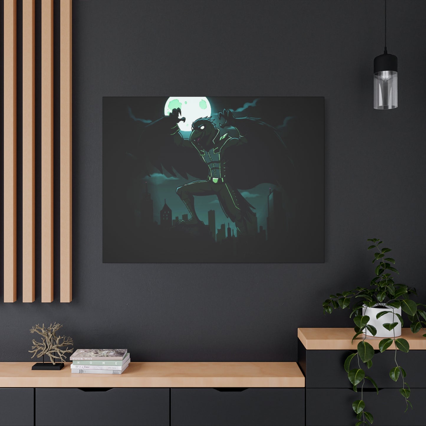 Agent Quacks Series Matte Canvas, Stretched, 1.25" - Nightclaw Design