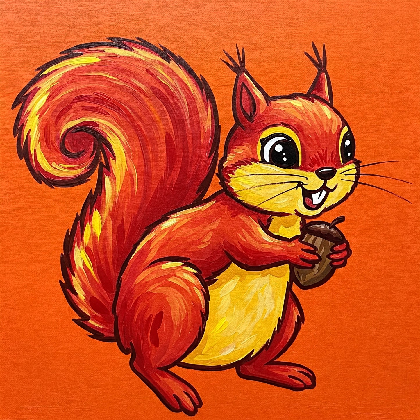 Cartoon Squirrel Collection of 100