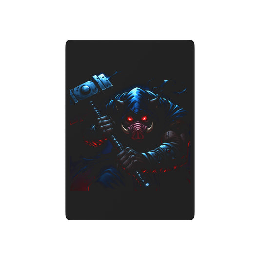 Agent Quacks Series Poker Playing Cards - Bloodtusk Design