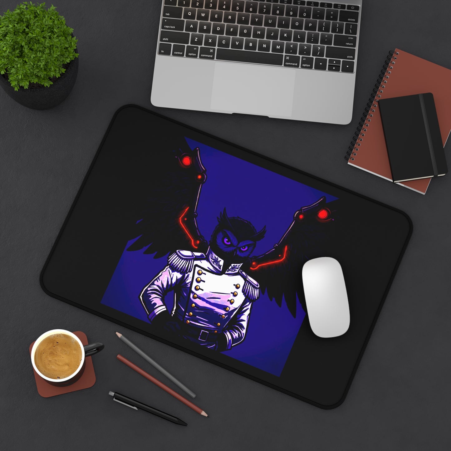 Agent Quacks Series Desk Mat - General Onyx Design