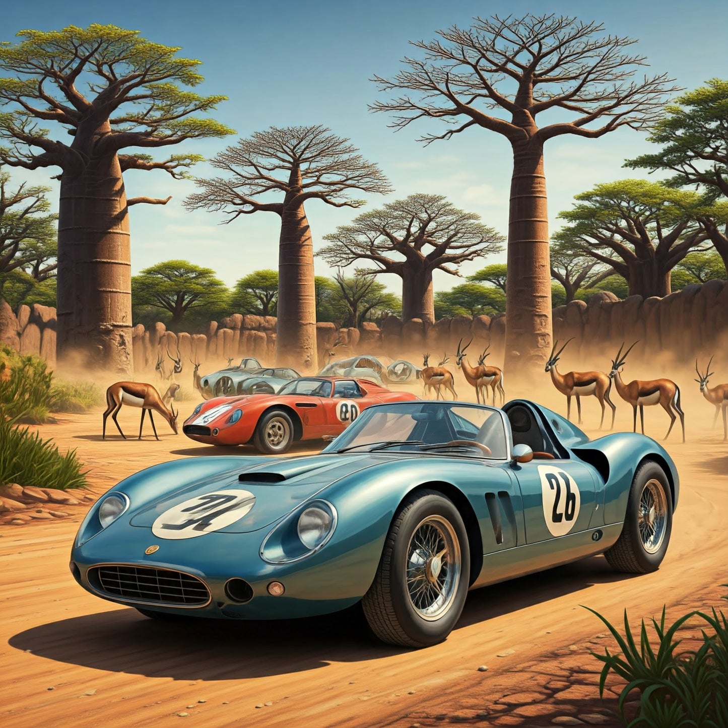 Race Car Art Collection 94 Image Bundle