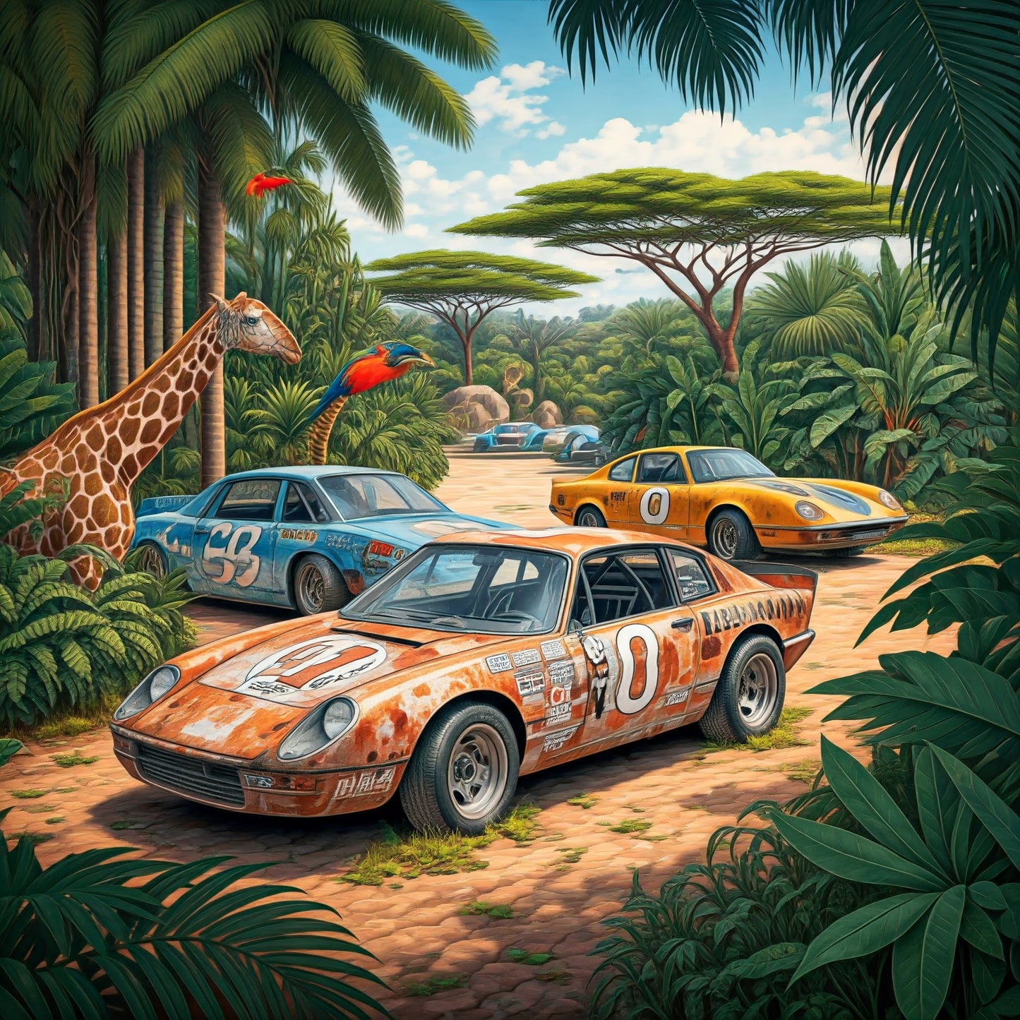 Race Car Art Collection 94 Image Bundle