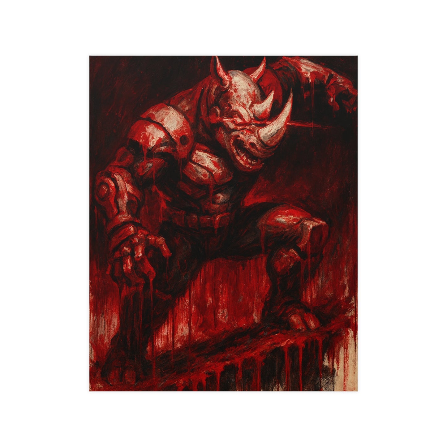 Agent Quacks – Riot Unleashed | Premium Matte Art Print