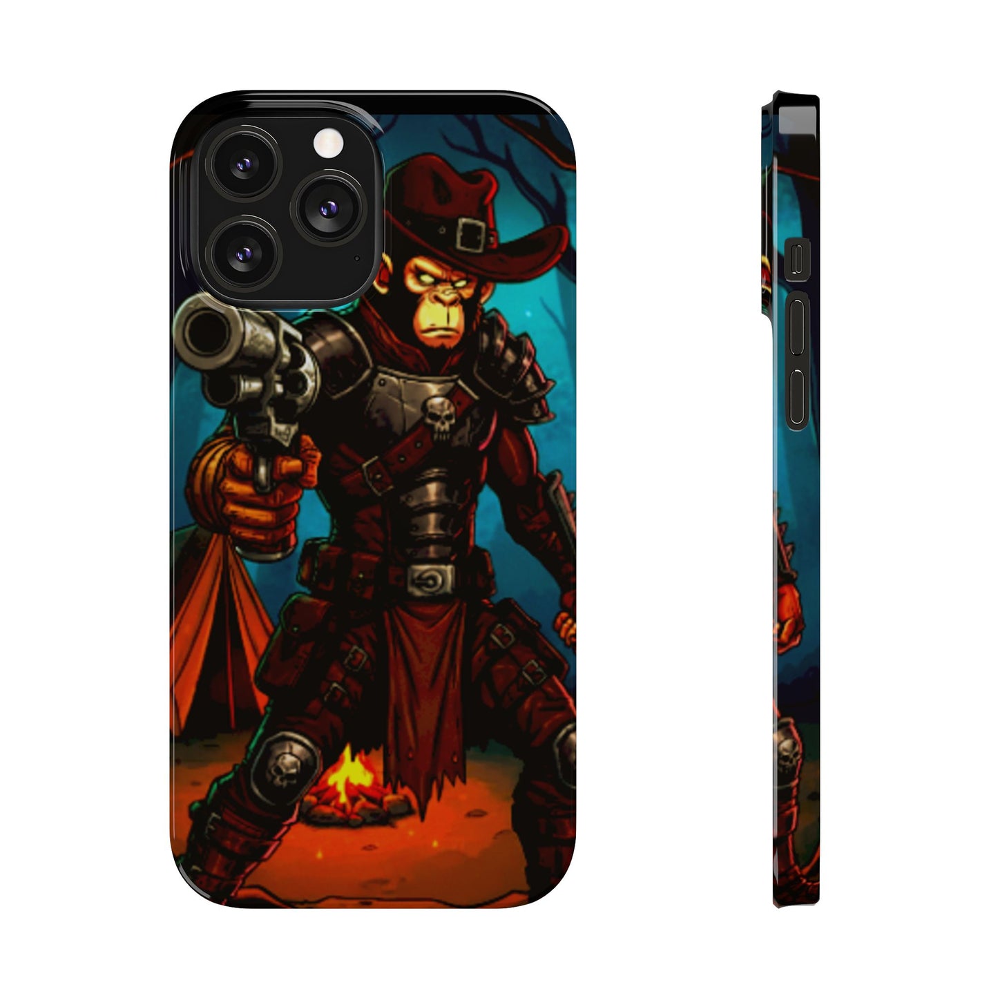 Halloween Agent Quacks Series Slim Phone Cases - Monster Hunter Xavier Design