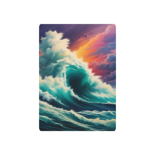 Ocean Waves Poker Playing Cards