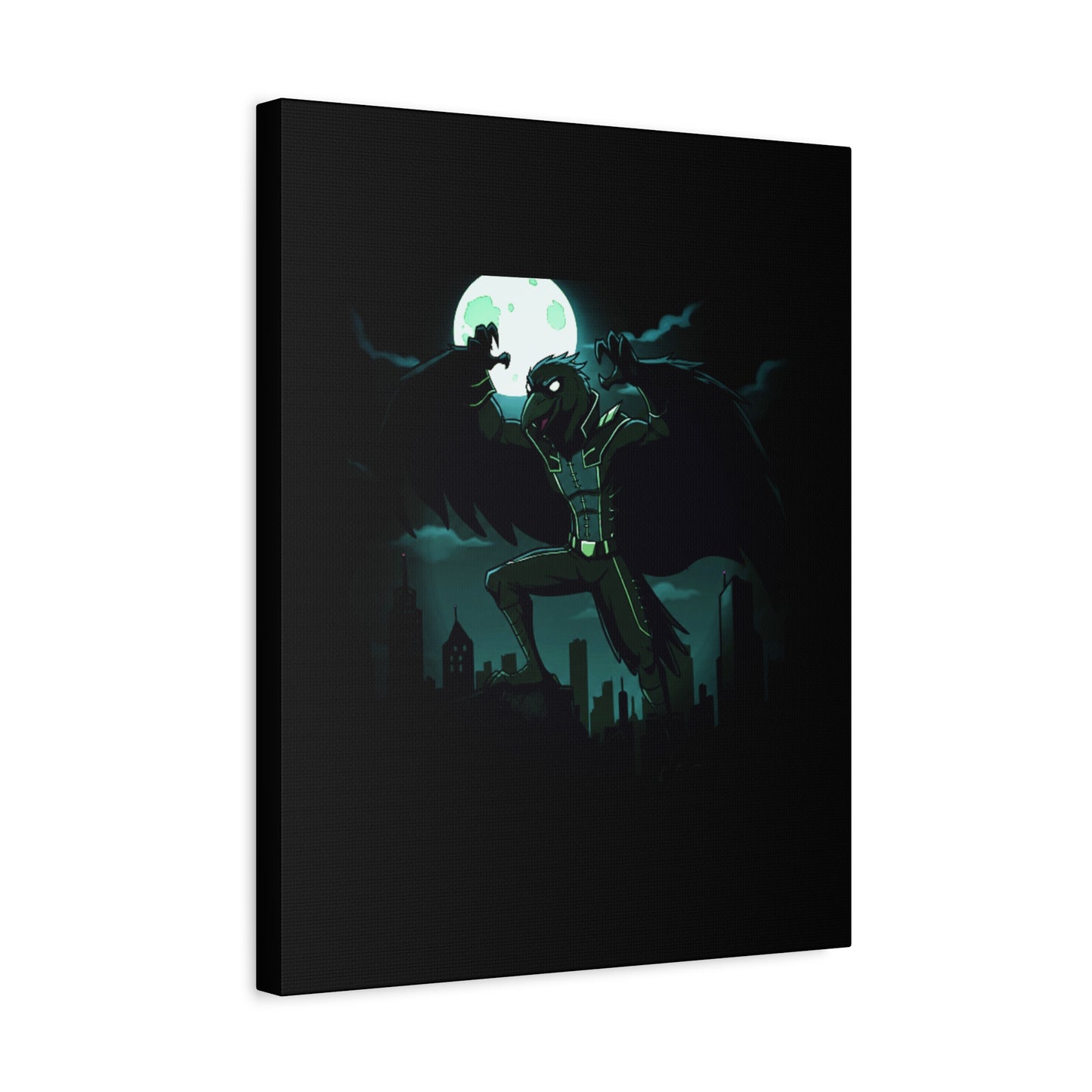 Agent Quacks Series Matte Canvas, Stretched, 1.25" - Nightclaw Design