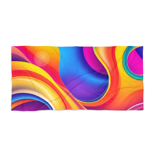 Abstract Pattern Beach Towel