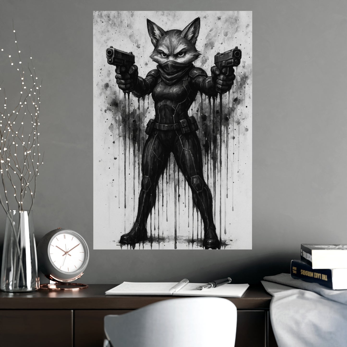 Agent Quacks – Vixx: Silent Strike | Premium Matte Art Print