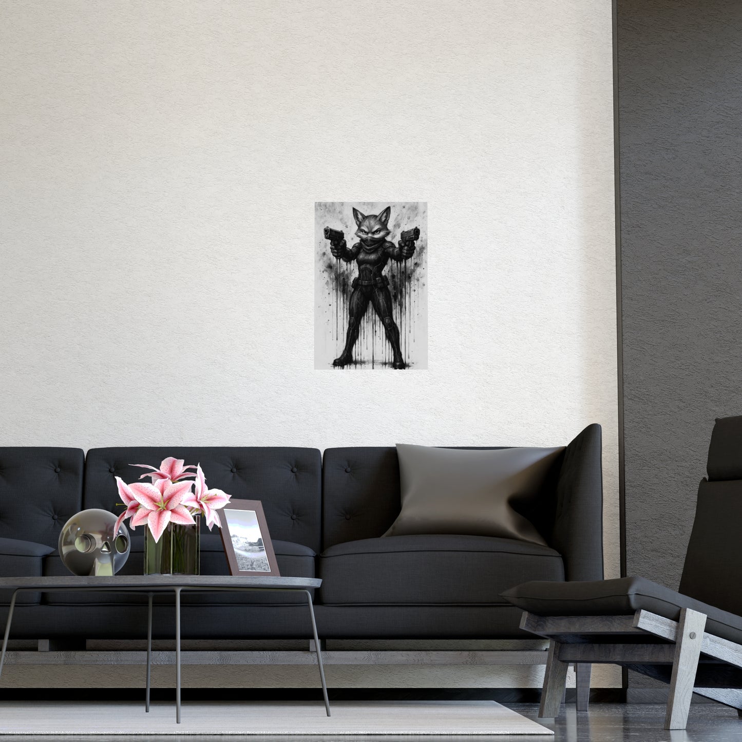 Agent Quacks – Vixx: Silent Strike | Premium Matte Art Print