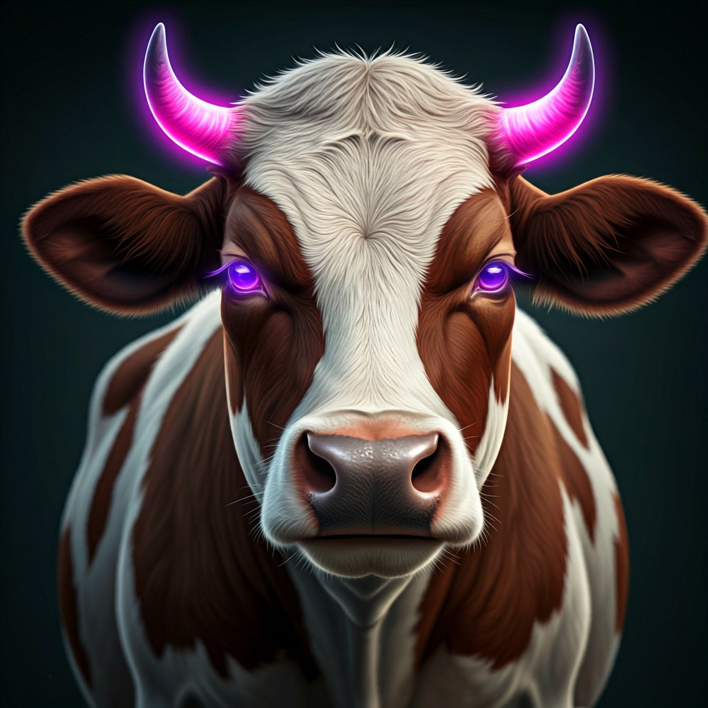 Superhero Cow Art Collection 7 Image Bundle