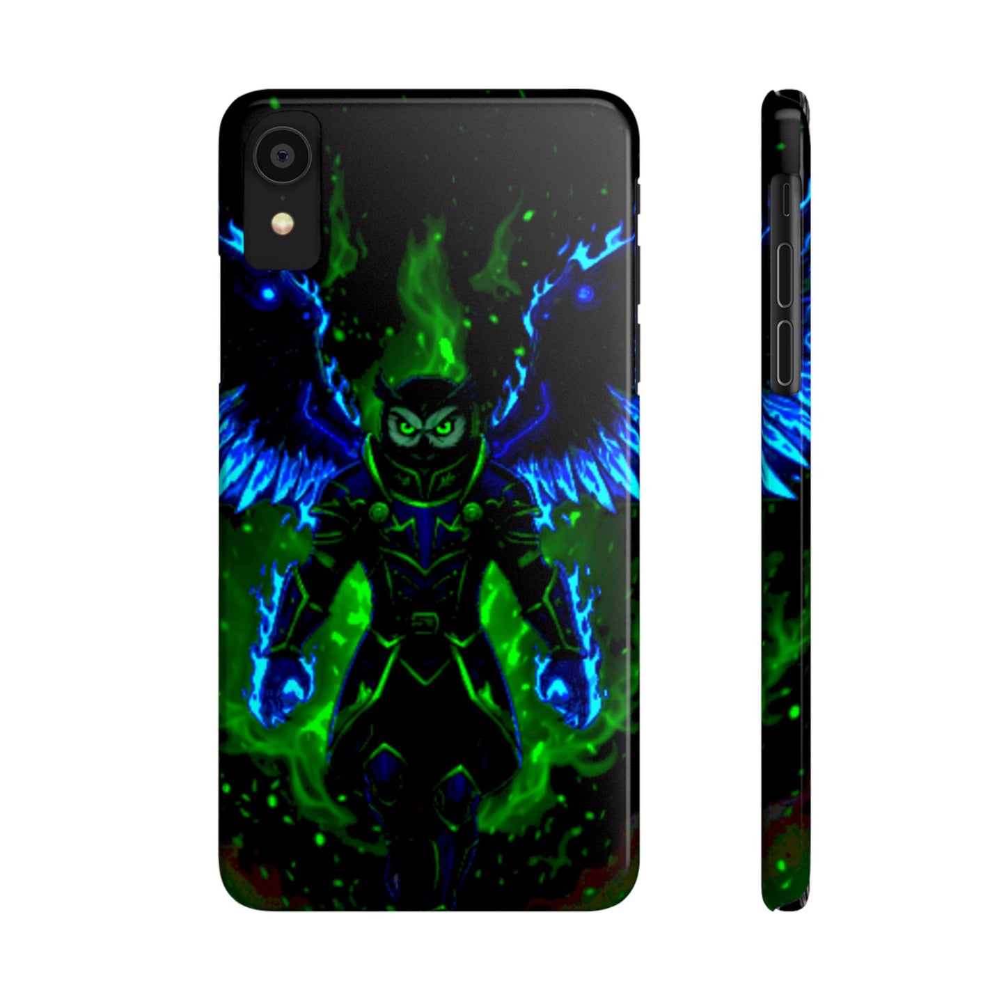 Halloween Agent Quacks Series Slim Phone Cases - Fiery General Onyx Design