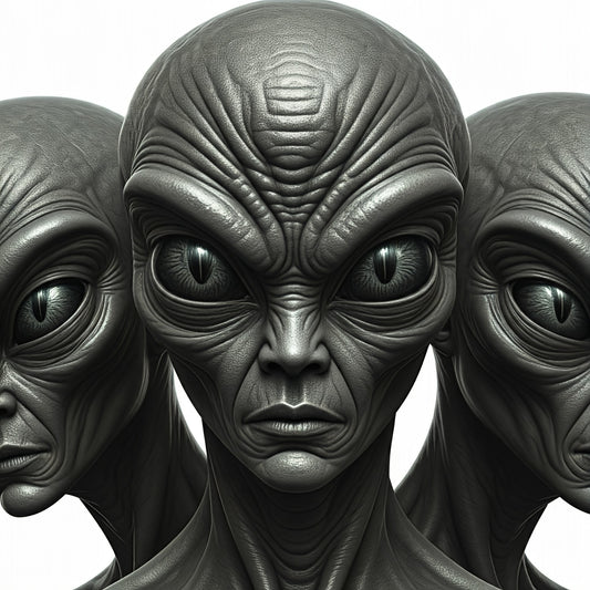 Alien Artwork Collection 8 Image Bundle