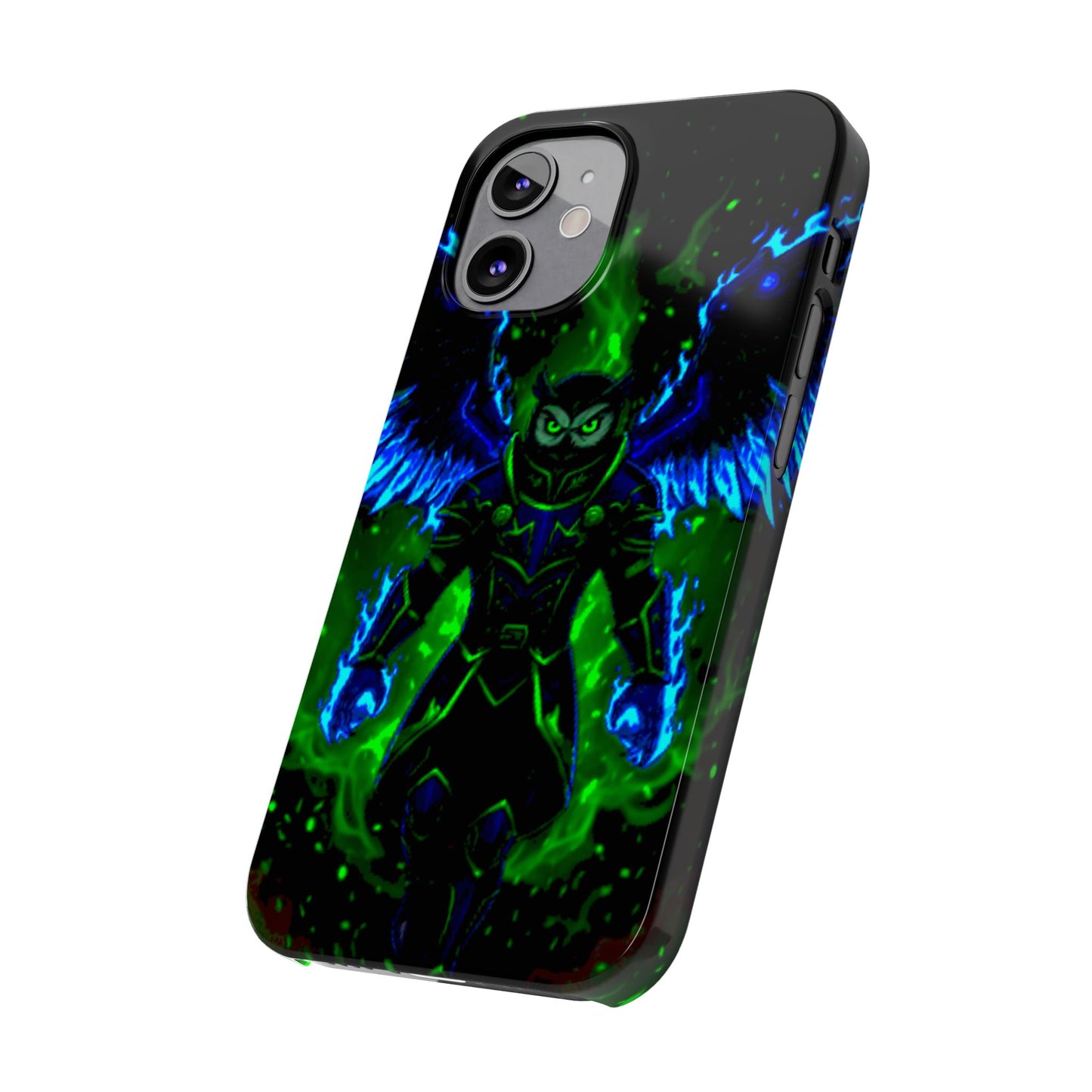 Halloween Agent Quacks Series Slim Phone Cases - Fiery General Onyx Design