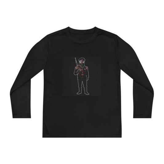Agent Quacks Series Youth Long Sleeve Competitor Tee - General Talon Design