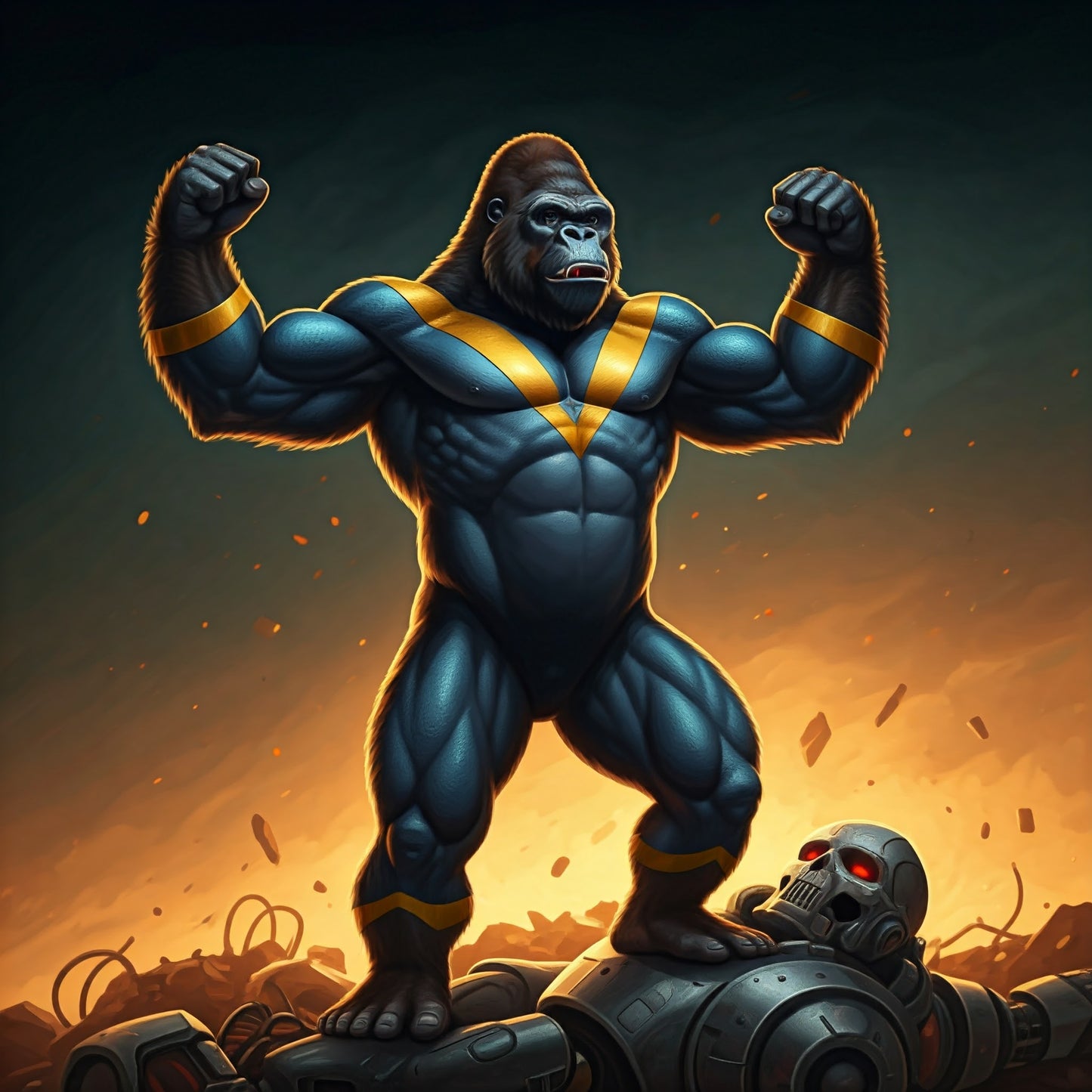 Gorilla Art Collection 42 Image Bundle