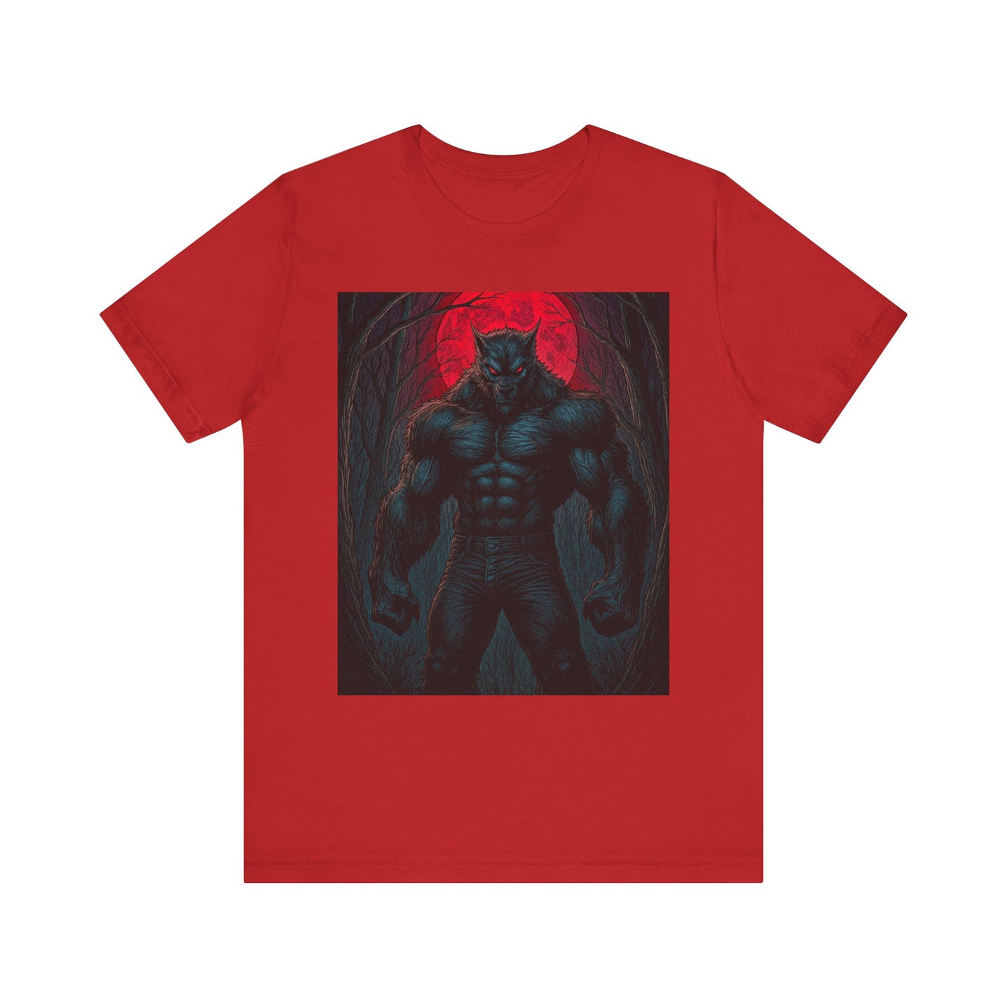 “Fenroth’s Hunt” — Limited Edition Halloween Graphic Tee | Dark Aesthetic Horror Shirt | Unisex Halloween Outfit