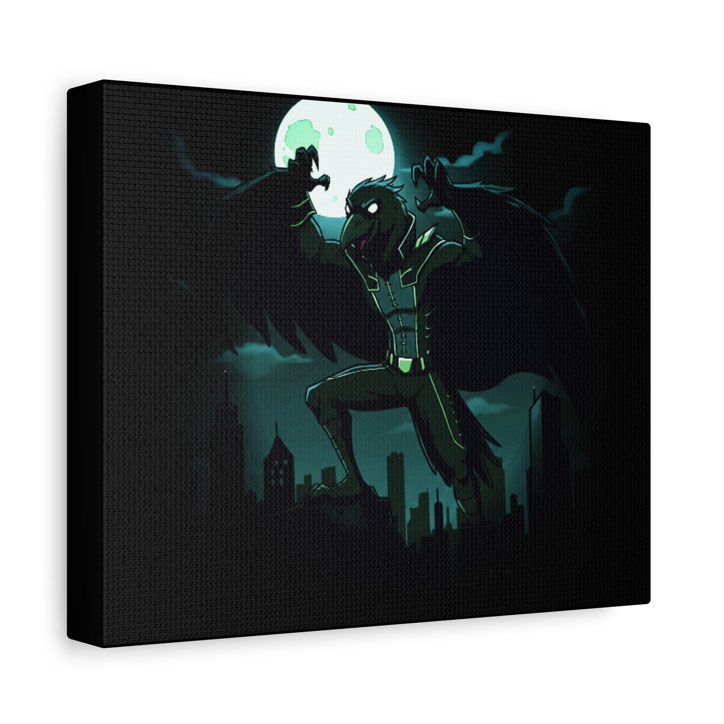 Agent Quacks Series Matte Canvas, Stretched, 1.25" - Nightclaw Design