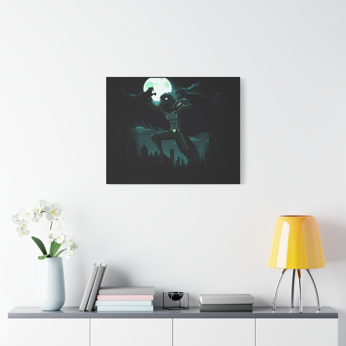 Agent Quacks Series Matte Canvas, Stretched, 1.25" - Nightclaw Design