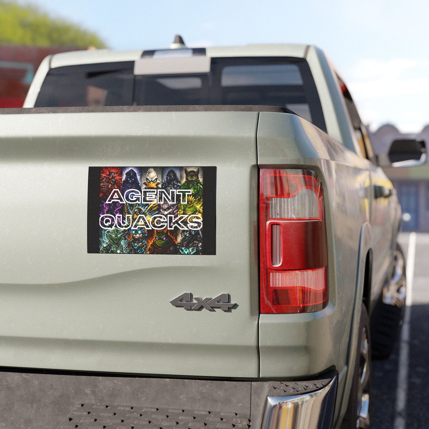 Agent Quacks Car Magnet – Vol 1 Character Collage