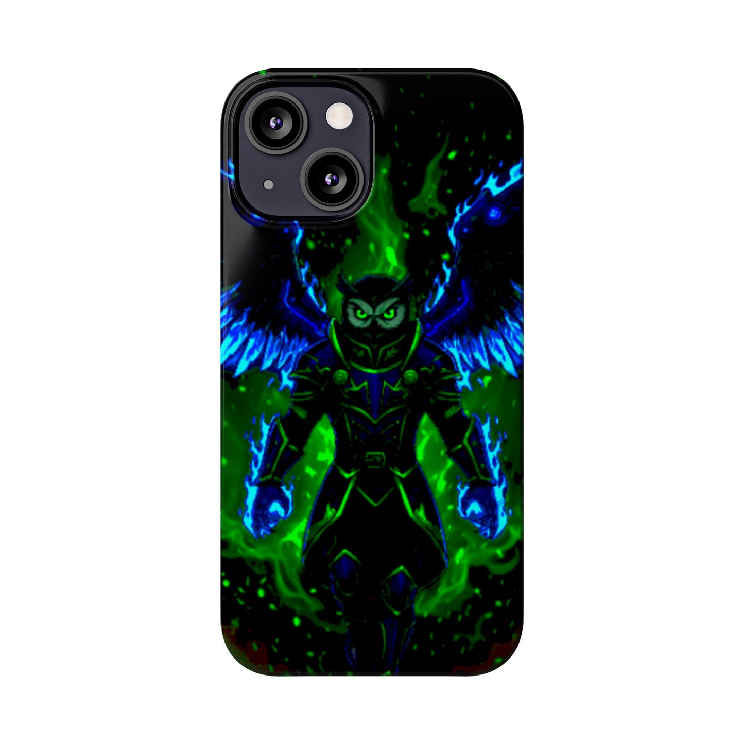 Halloween Agent Quacks Series Slim Phone Cases - Fiery General Onyx Design