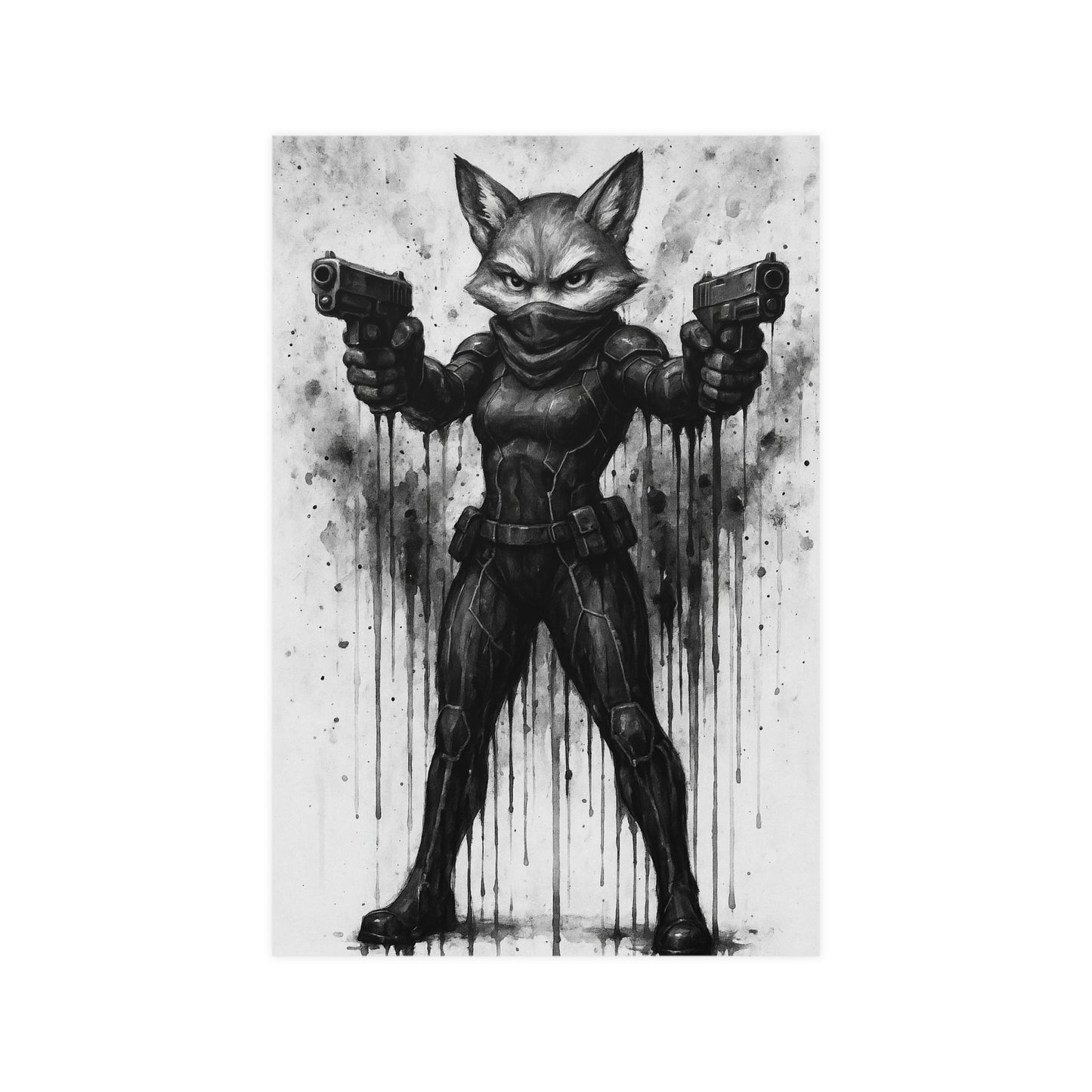 Agent Quacks – Vixx: Silent Strike | Premium Matte Art Print