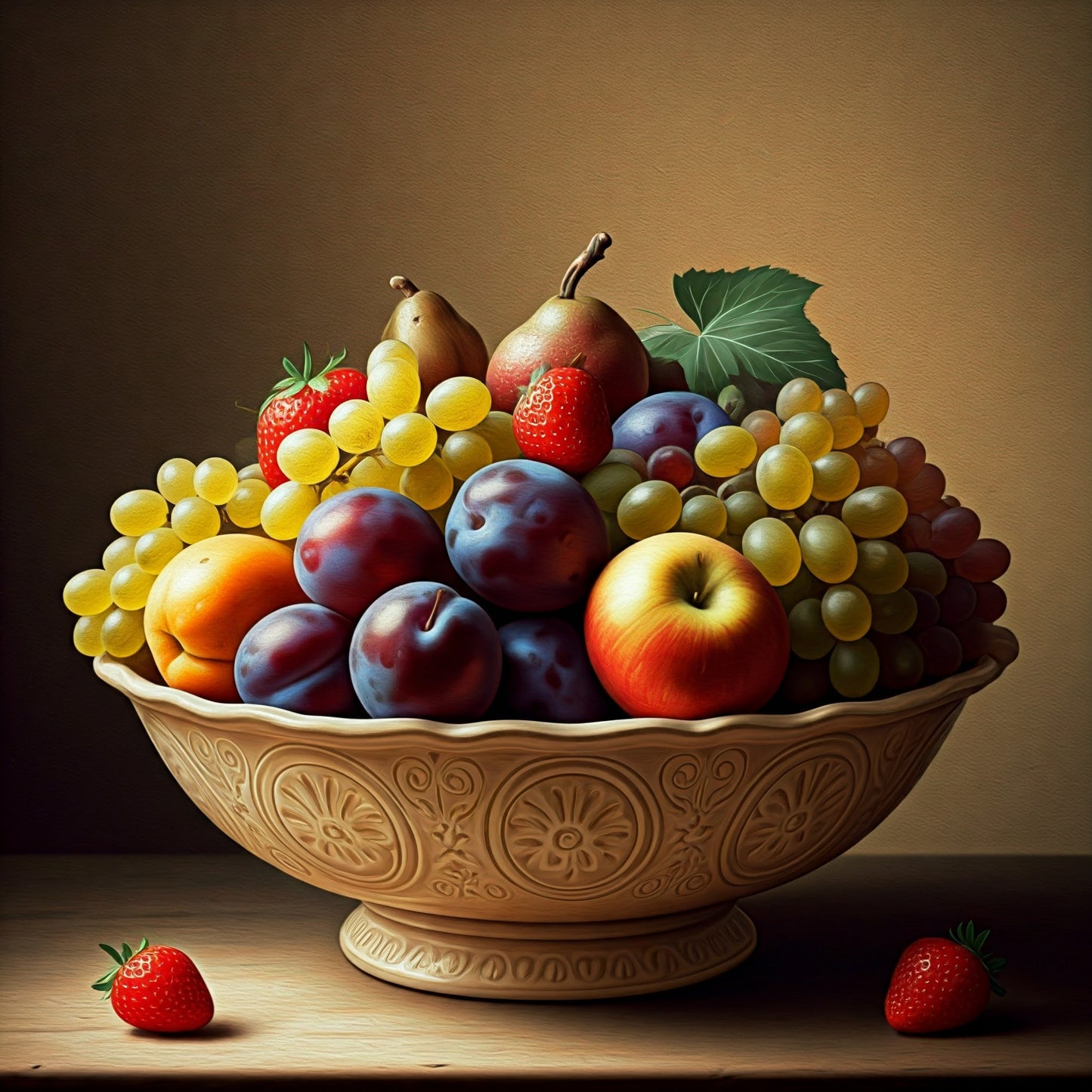 Bowl of Fruit collection of 7