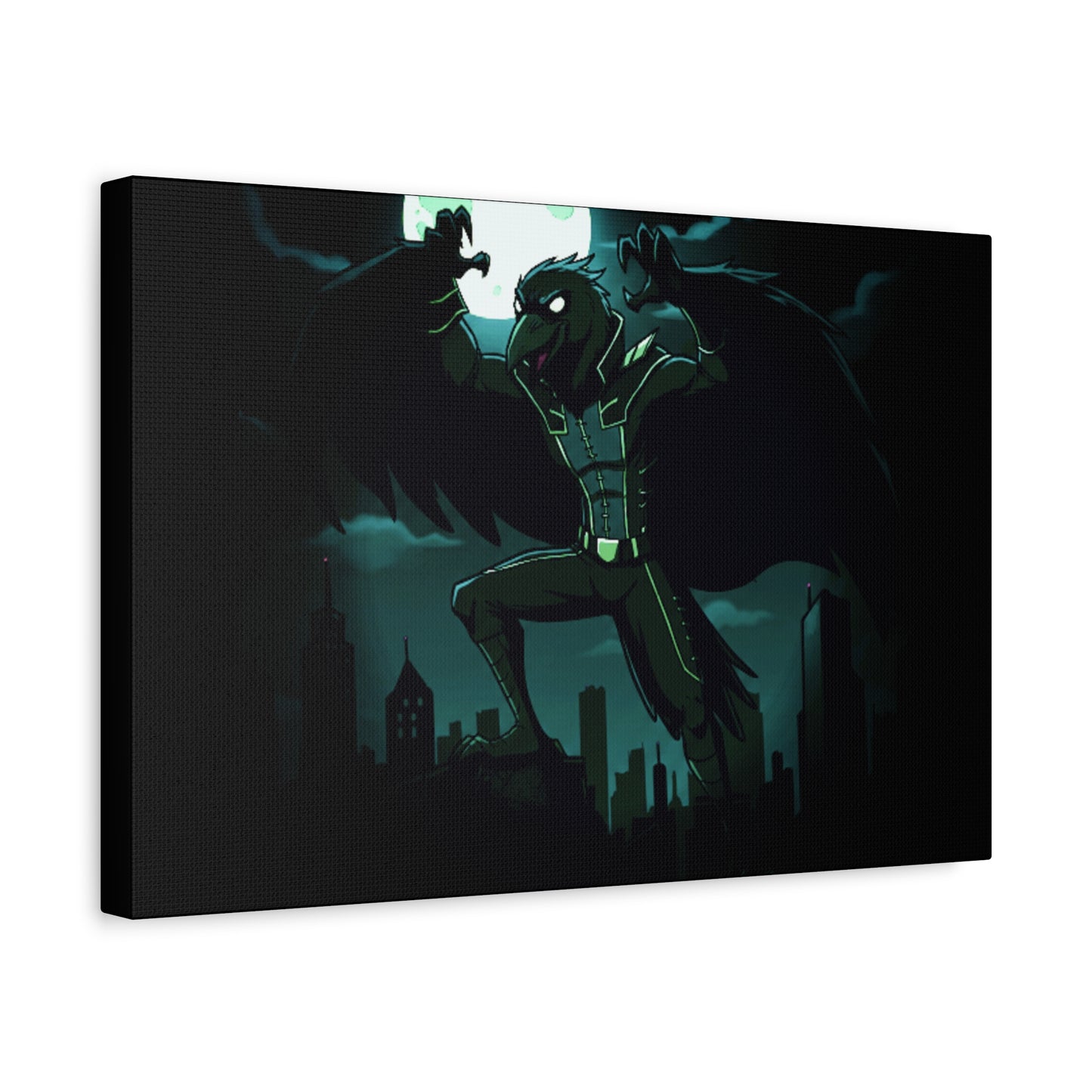 Agent Quacks Series Matte Canvas, Stretched, 1.25" - Nightclaw Design