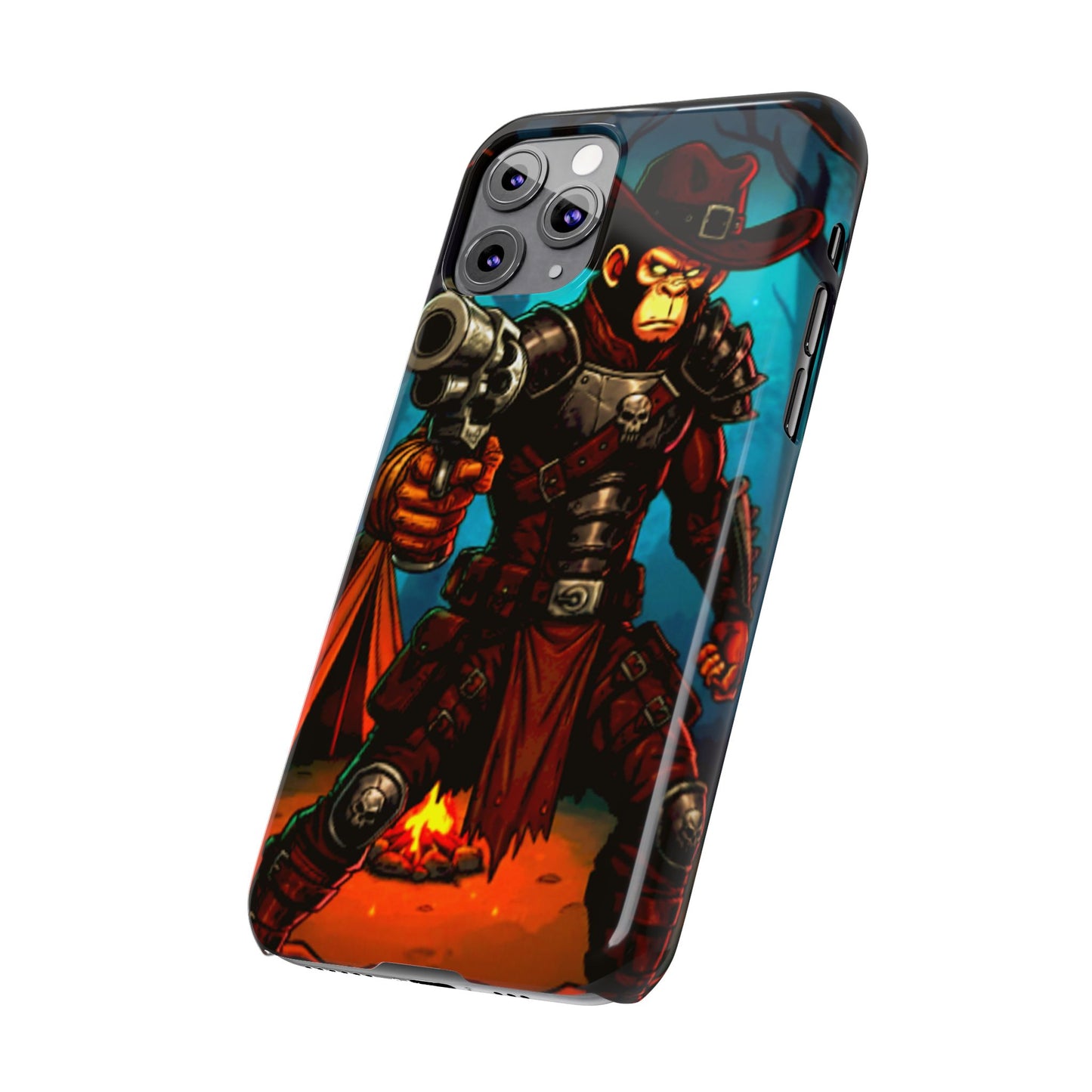 Halloween Agent Quacks Series Slim Phone Cases - Monster Hunter Xavier Design