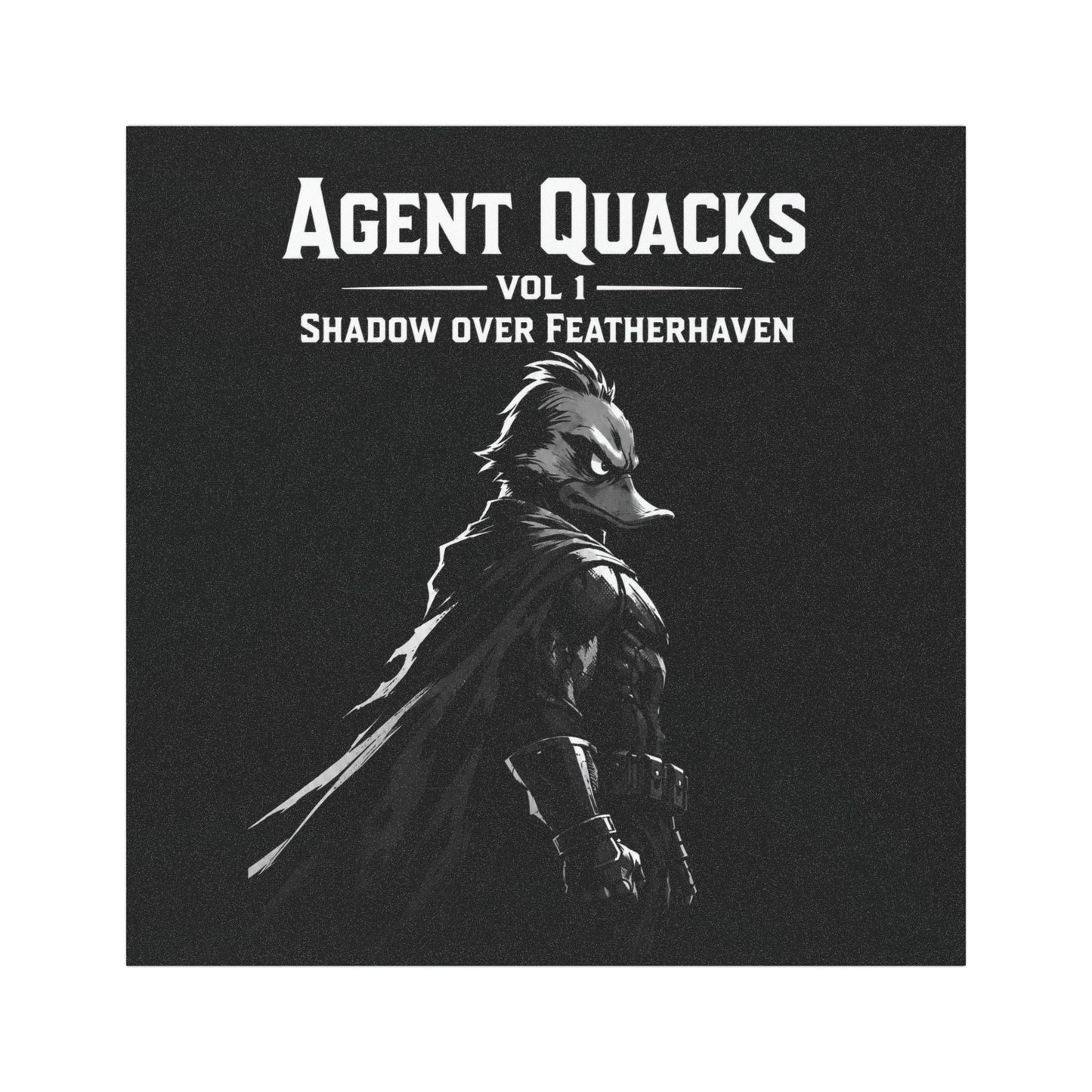 Agent Quacks Vol. 1 Cover Art Car Magnet
